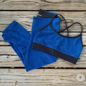 Manduka leggings & top. Size Small.